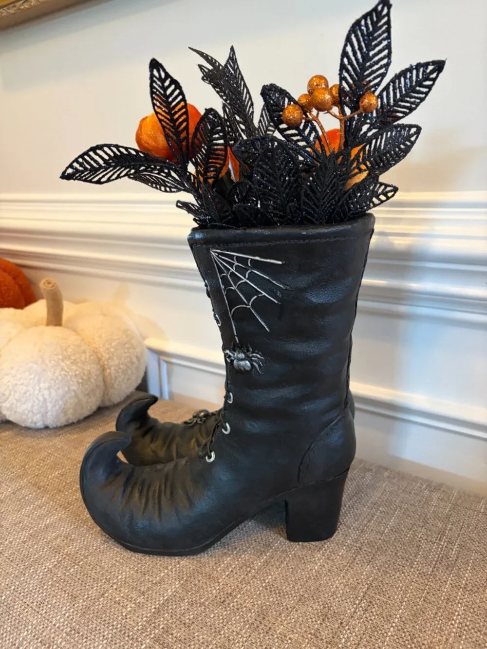 Joann's Place & Time Witch Boots Planter